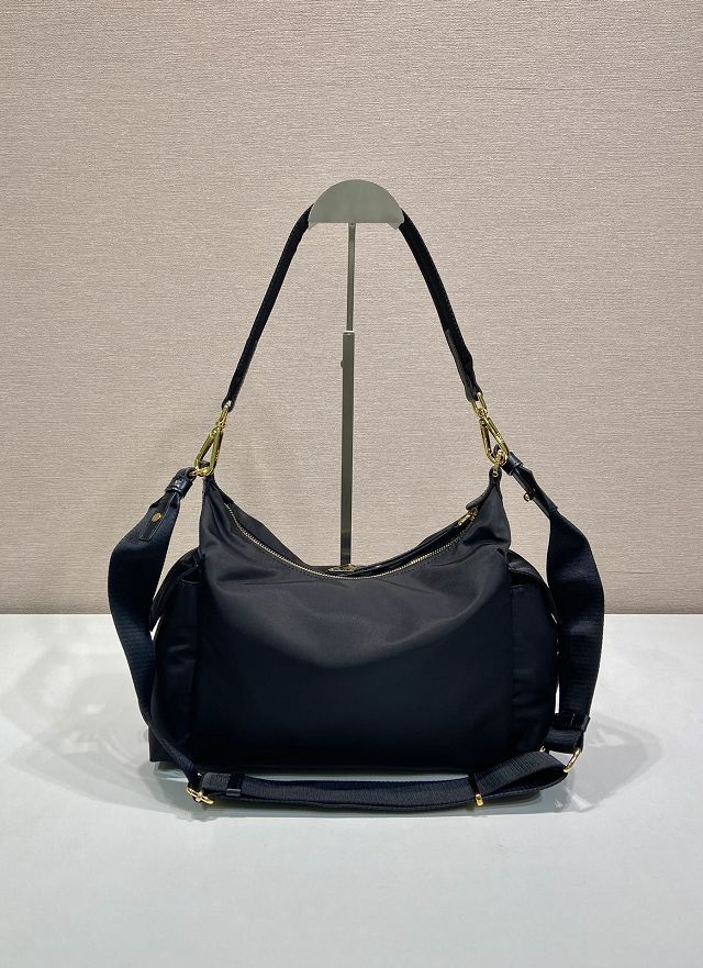 Prada original nylon explore shoulder bag 1BC264 black