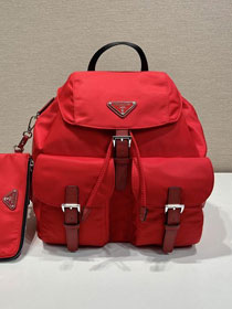 Prada original nylon medium backpack 1BZ811 red