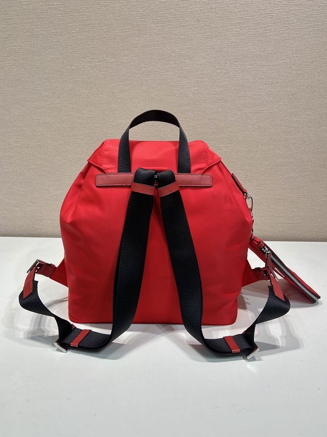 Prada original nylon medium backpack 1BZ811 red