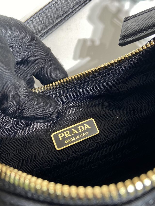 Prada original nylon re-edition mini bag 1BC204 black