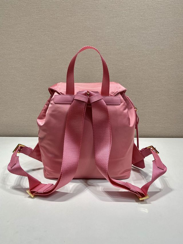 Prada original nylon small backpack 1BZ677 pink