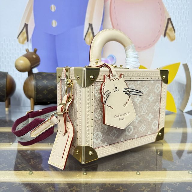 Louis vuitton original meowgram canvas petite valise M14592