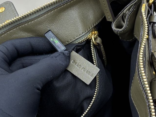 Chloe original calfskin paddington bag CH0003 dark green