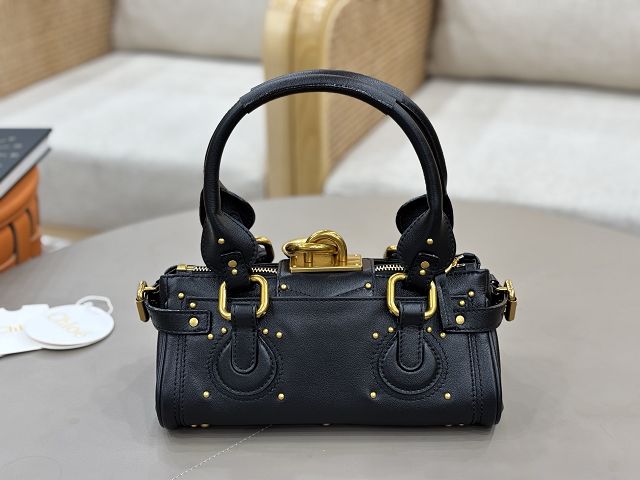 Chloe original calfskin small paddington bag CH0004 black