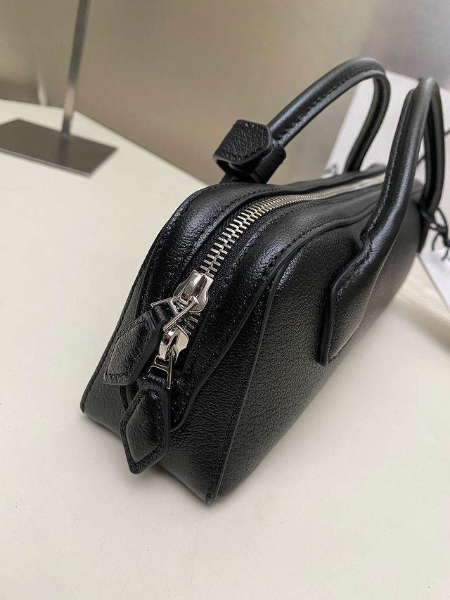 Alaia original lambskin le teckel clutch AL0022 black