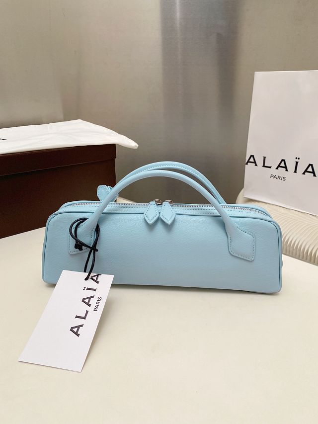 Alaia original lambskin le teckel clutch AL0022 blue