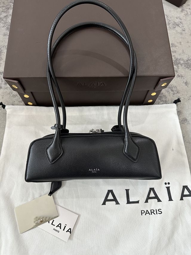 Alaia original lambskin le teckel small bag AL0023 black