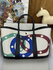 Hermes original canvas large garden party 36 bag HG0038-7 black