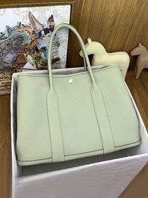 Hermes original negonda leather medium garden party 30 bag HG0030 sauge