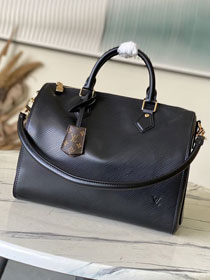 Louis vuitton original epi leather soft speedy 30 M25671 black