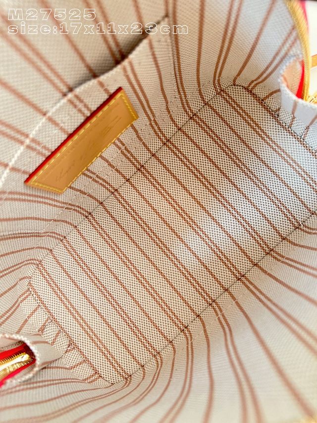 Louis vuitton original monogram canvas alma BB M28272 rose red