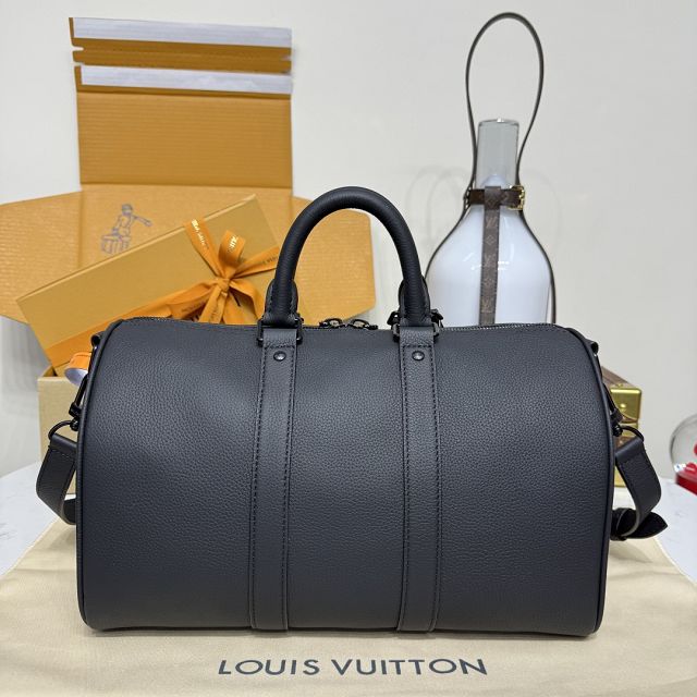 Louis vuitton original calfskin keepall 35 M15249 black