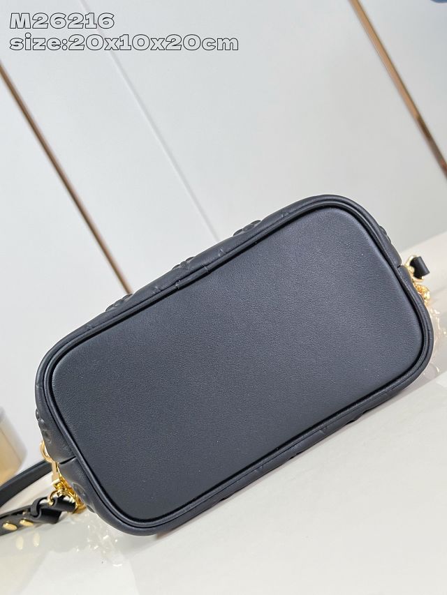 Louis vuitton original calfskin coussin bucket M26216 black