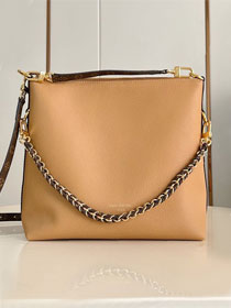 Louis vuitton original calfskin multipass handbag M28029 arizona beige