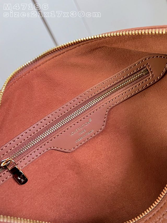 Louis vuitton original calfskin speedy soft 30 handbag M28662 tan