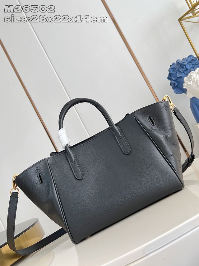 Louis vuitton original calfskin vendome pm handbag M26502 black