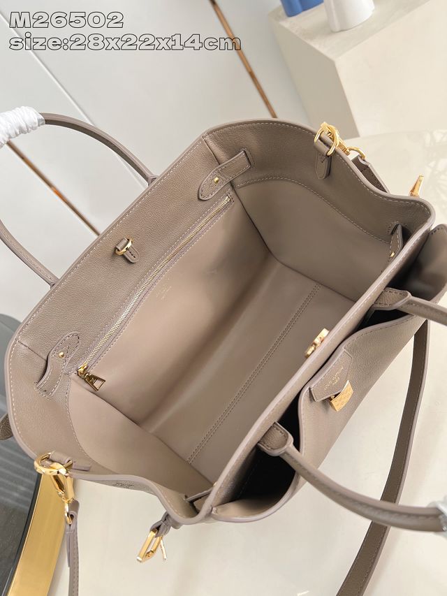 Louis vuitton original calfskin vendome pm handbag M27040 taupe