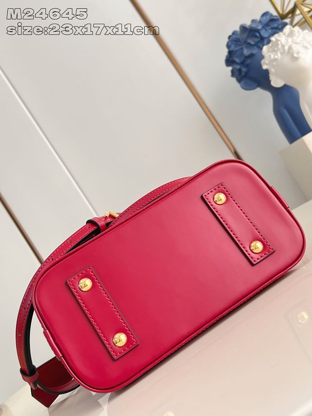 Louis vuitton original epi leather alma BB M24645 wine