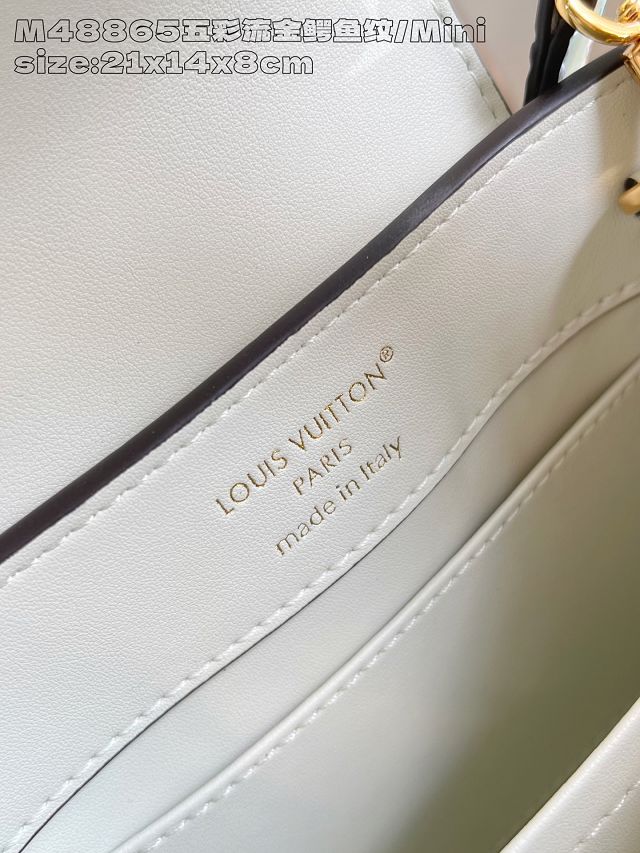 Louis vuitton original crocodile calfskin capucines mini handbag N93161 