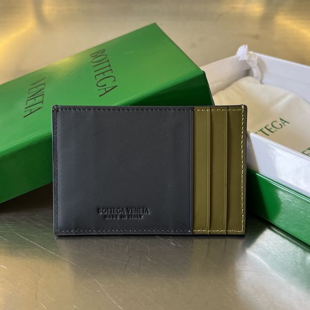 BV original calfskin card holder 649597