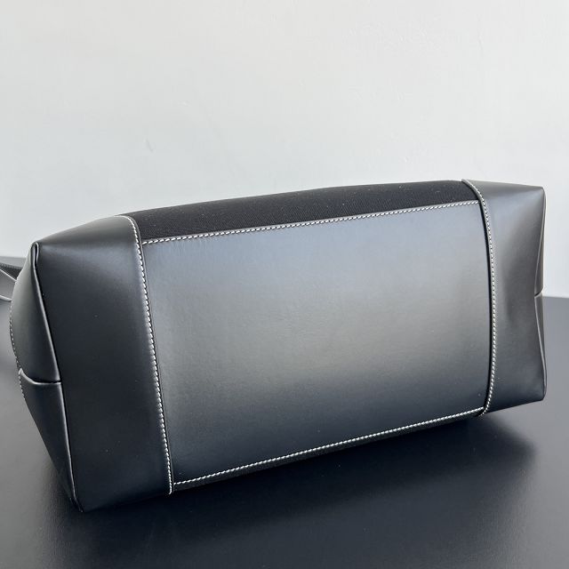 BV original canvas andiamo handbag 827066 black