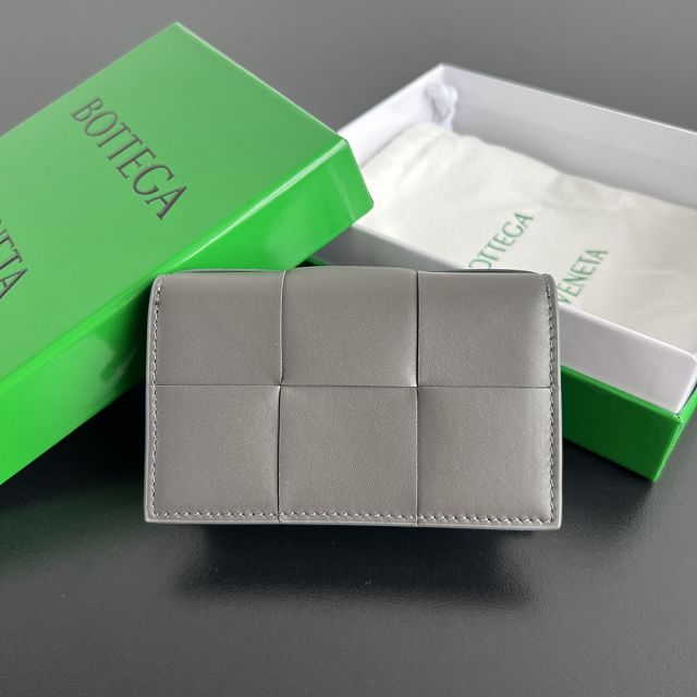 BV original lambskin cassette business card case 679849   