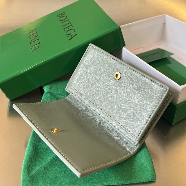 BV original lambskin cassette business card case 679849   