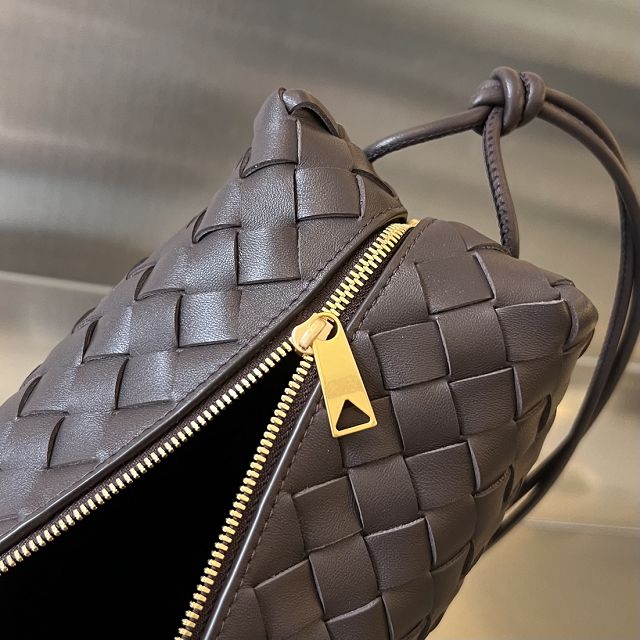 BV original lambskin medium loop camera bag 680256 grape