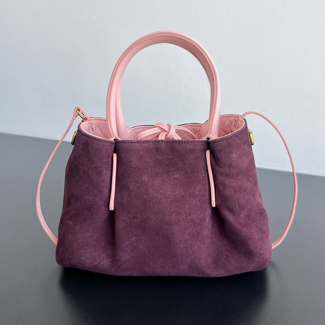 BV original calfskin small pinacoteca tote bag 819004 rose