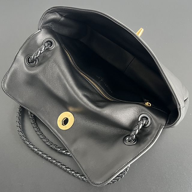 BV original lambskin madison shoulder bag 836296 black