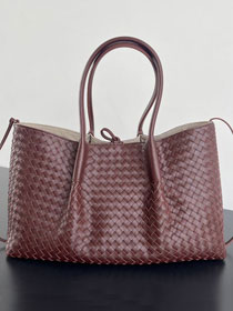 BV original calfskin large pinacoteca tote bag 817166 barolo