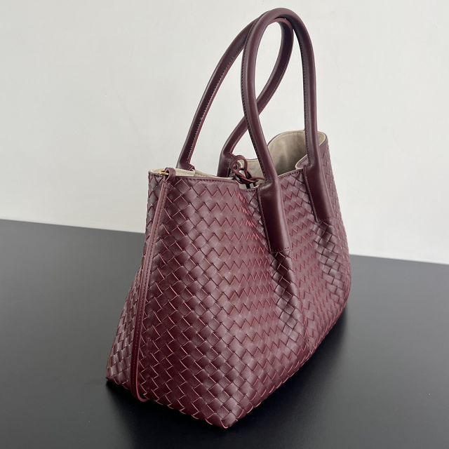 BV original calfskin large pinacoteca tote bag 817166 barolo