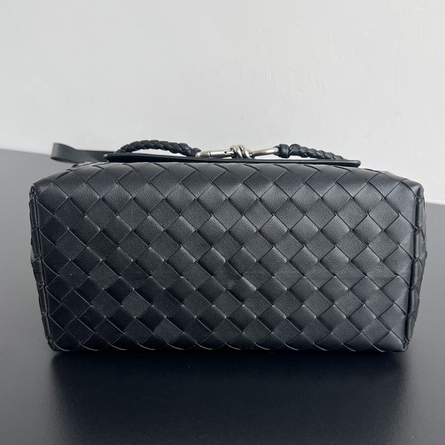 BV original calfskin small andiamo messenger bag 815781 black