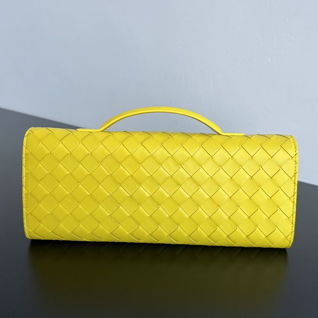 BV original lambskin andiamo long clutch 741511 sulfur
