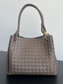 BV original lambskin large parachute shoulder bag 796571 pinecone