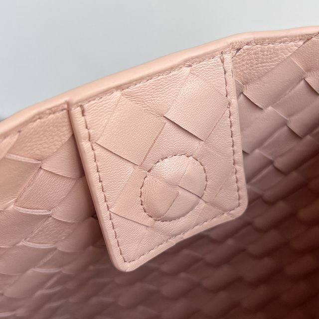 BV original lambskin large parachute shoulder bag 796571 cameo