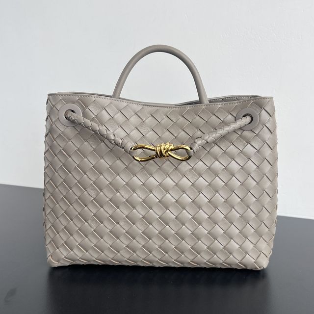 BV original lambskin small andiamo 743568 limestone