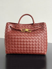 BV original lambskin small andiamo 743568 sapele