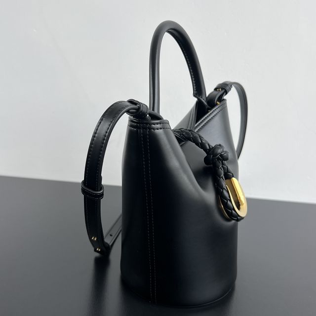 BV original calfskin small liberta bucket bag 815244 black