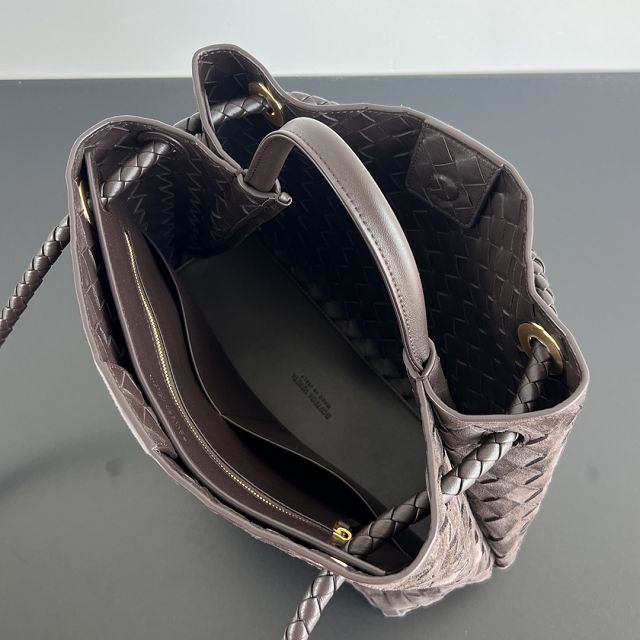 BV original suede small andiamo 743568 fondant