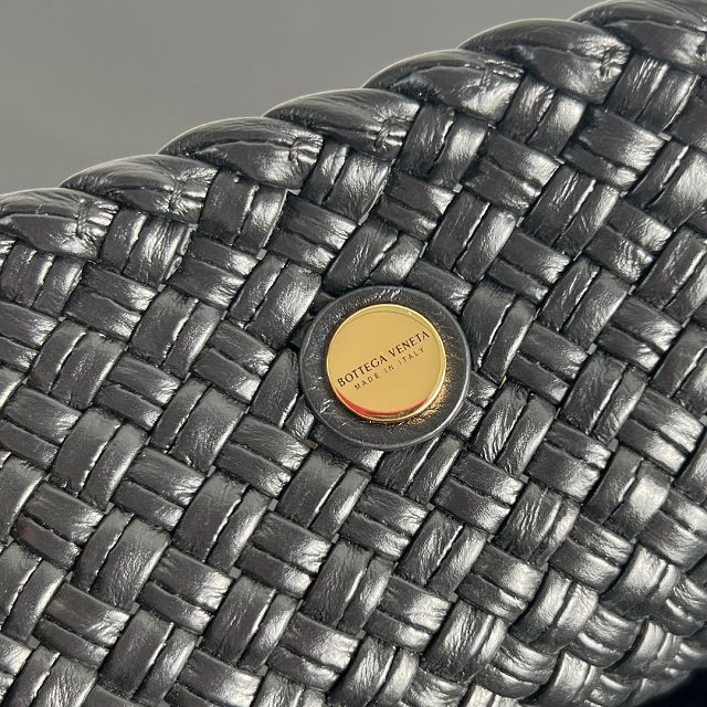 BV original calfskin large tosca hop bag 762635 black