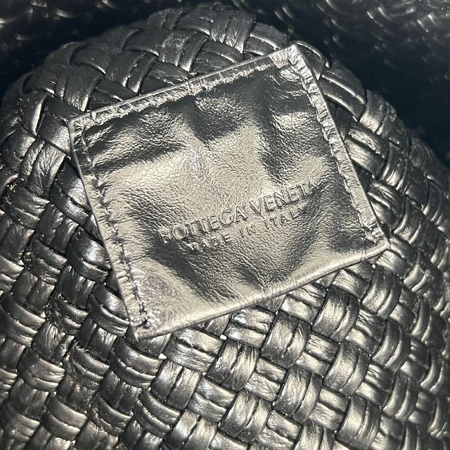 BV original calfskin large tosca hop bag 762635 black