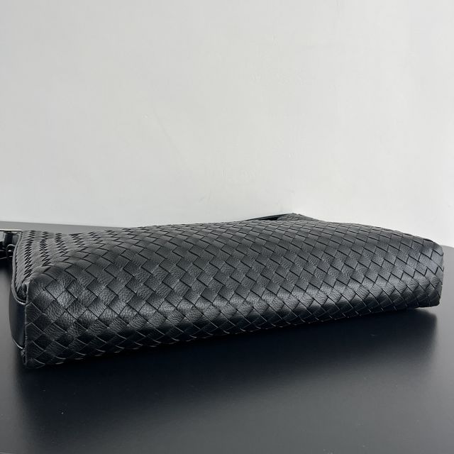 BV original deerskin traveller hobo bag 806976 black