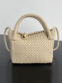 BV original calfskin small tosca shoulder bag 776755 cream