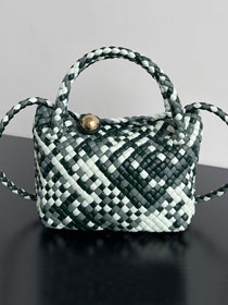 BV original calfskin small tosca shoulder bag 776755 emerald green