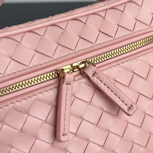 BV original lambskin small soft vanity case 843800 rose