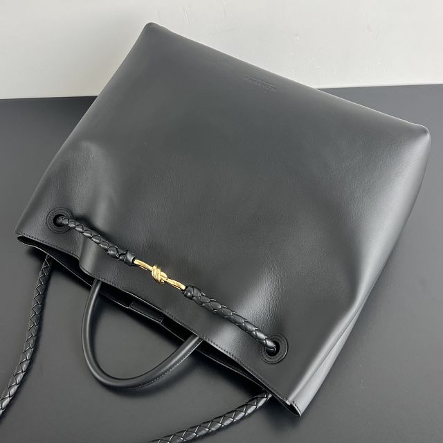BV original calfskin large andiamo bag 806010 black