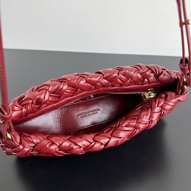 BV original calfskin cha-cha shoulder bag 785780 red
