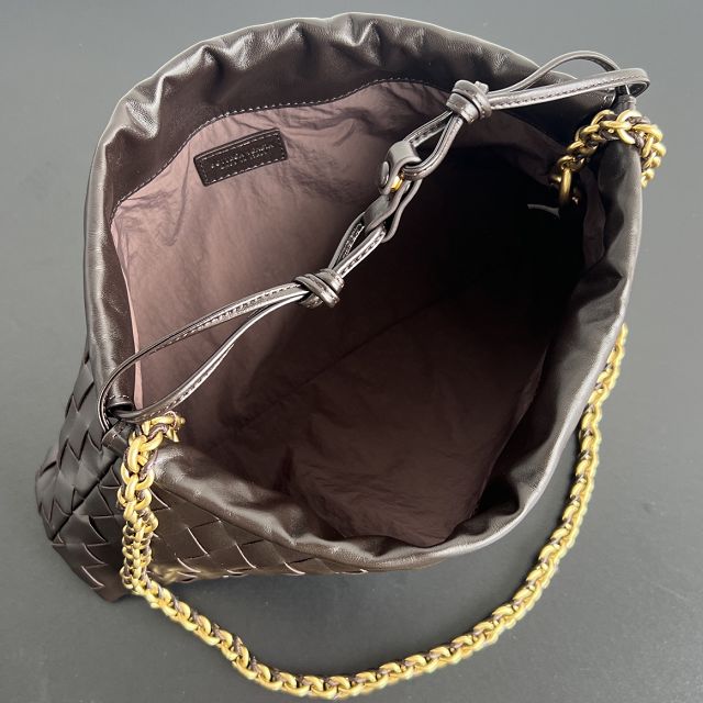 BV original calfskin dustbag notte 839394 fondant