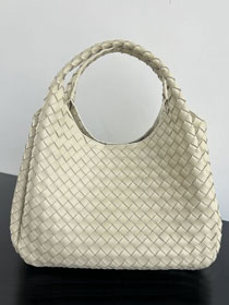 BV original lambskin large campana bag 844250 sea salt